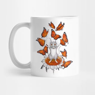 Mouse Butterflies Mug